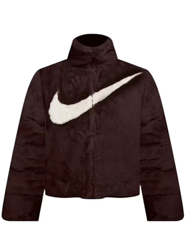 Nike Sportswear Essentials Oversized Faux Fur Puffer Jacket