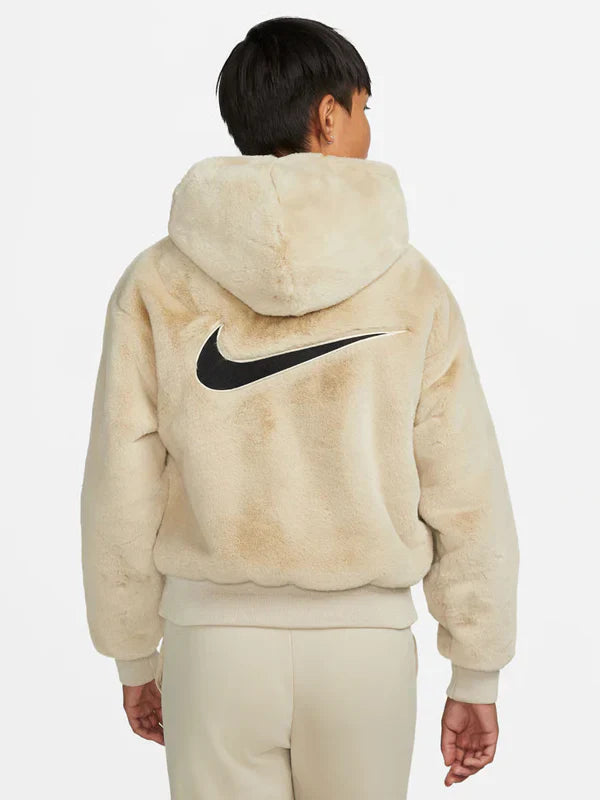Nike Sportswear Essentials Faux Fur Jacket