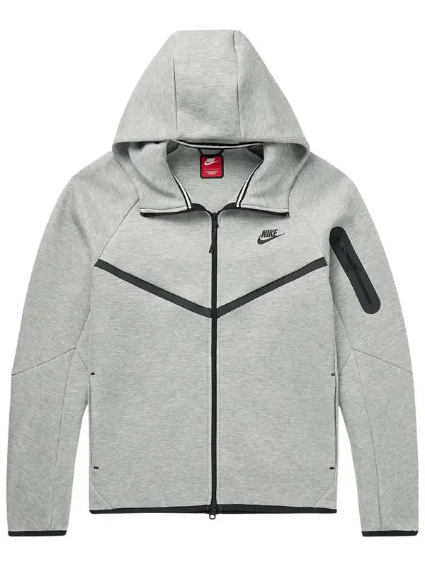 Nike Tech Fleece Full-zip Windrunner Hoodie Dark Grey Heather / Black