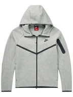 Nike Tech Fleece Full-zip Windrunner Hoodie Dark Grey Heather / Black