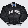 90’s Oakland Raiders Black Bomber Jacket