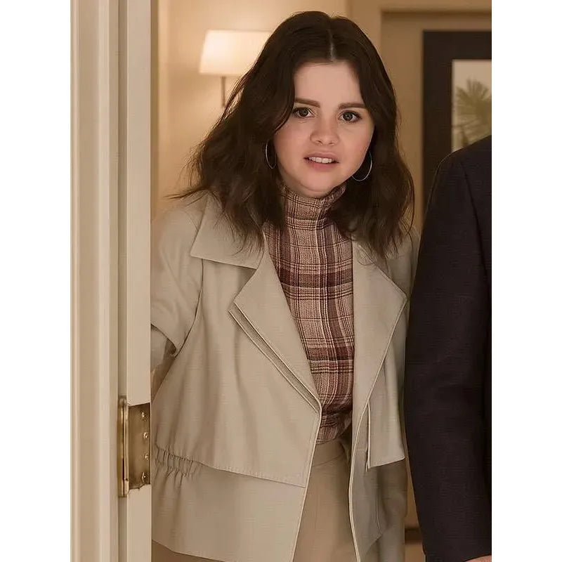 Only Murders in the Building S05 Mabel Mora Beige Jacket