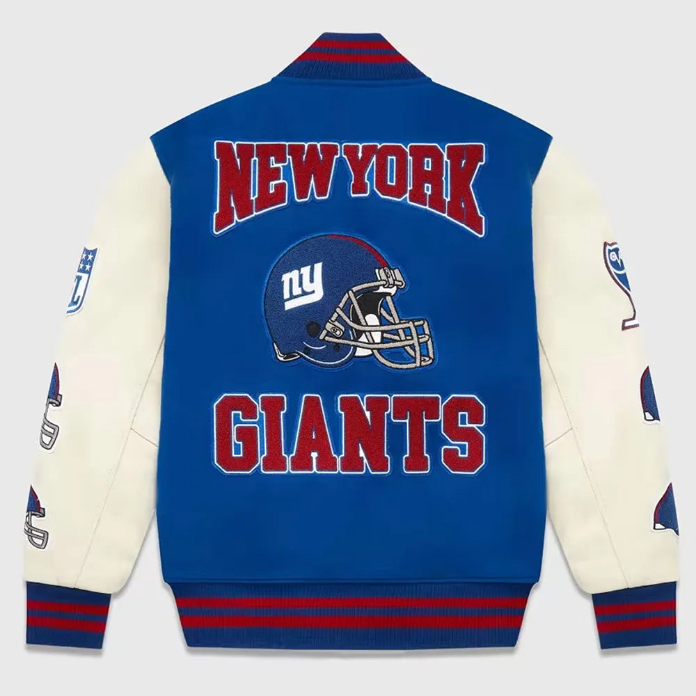 OVO New York Giants Varsity Jacket