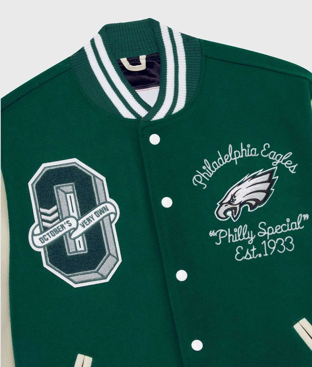 ovo-philadelphia-eagles-green-and-white-jacket