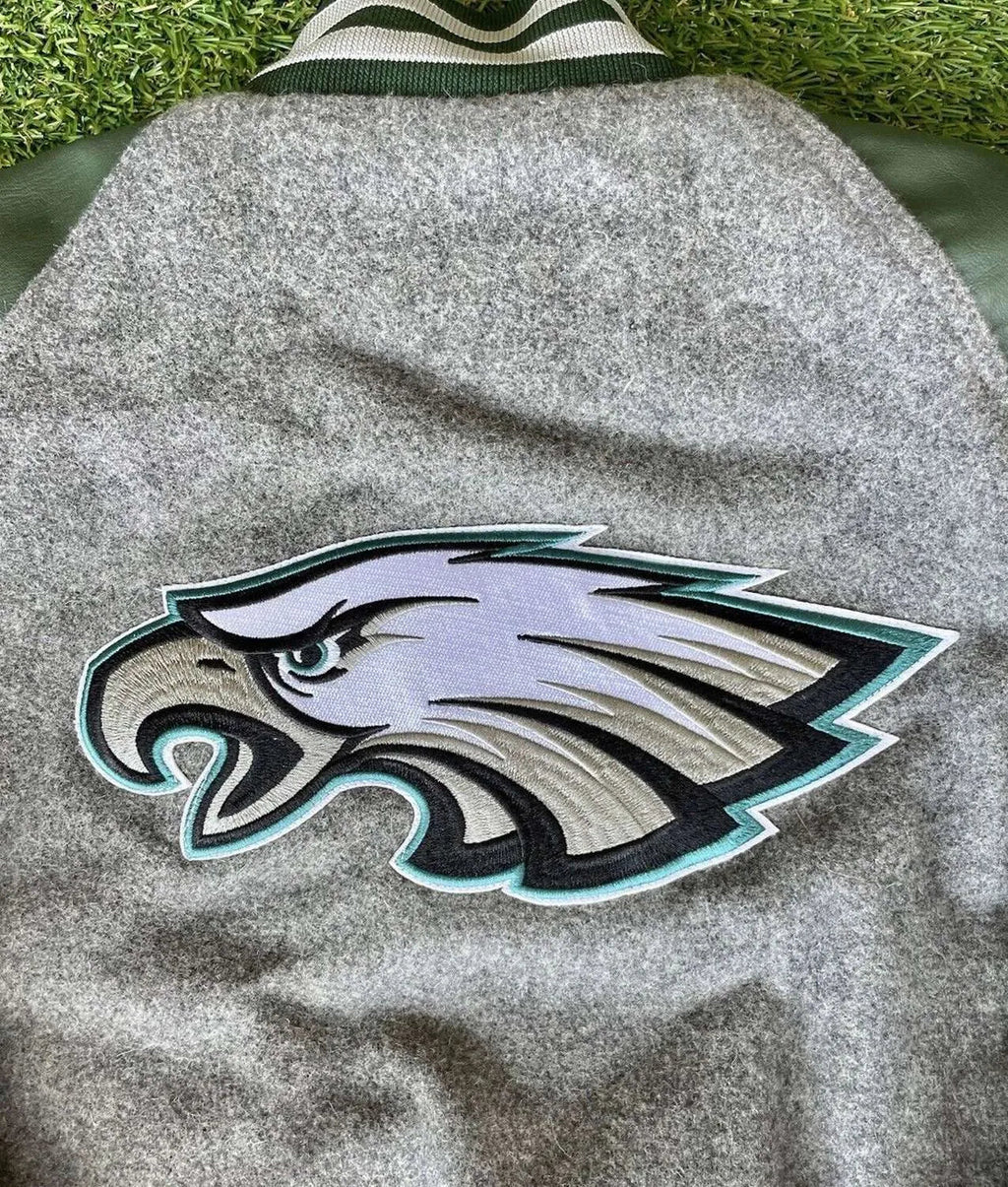 philadelphia-eagles-american-flag-grey-and-green-varsity-jacket