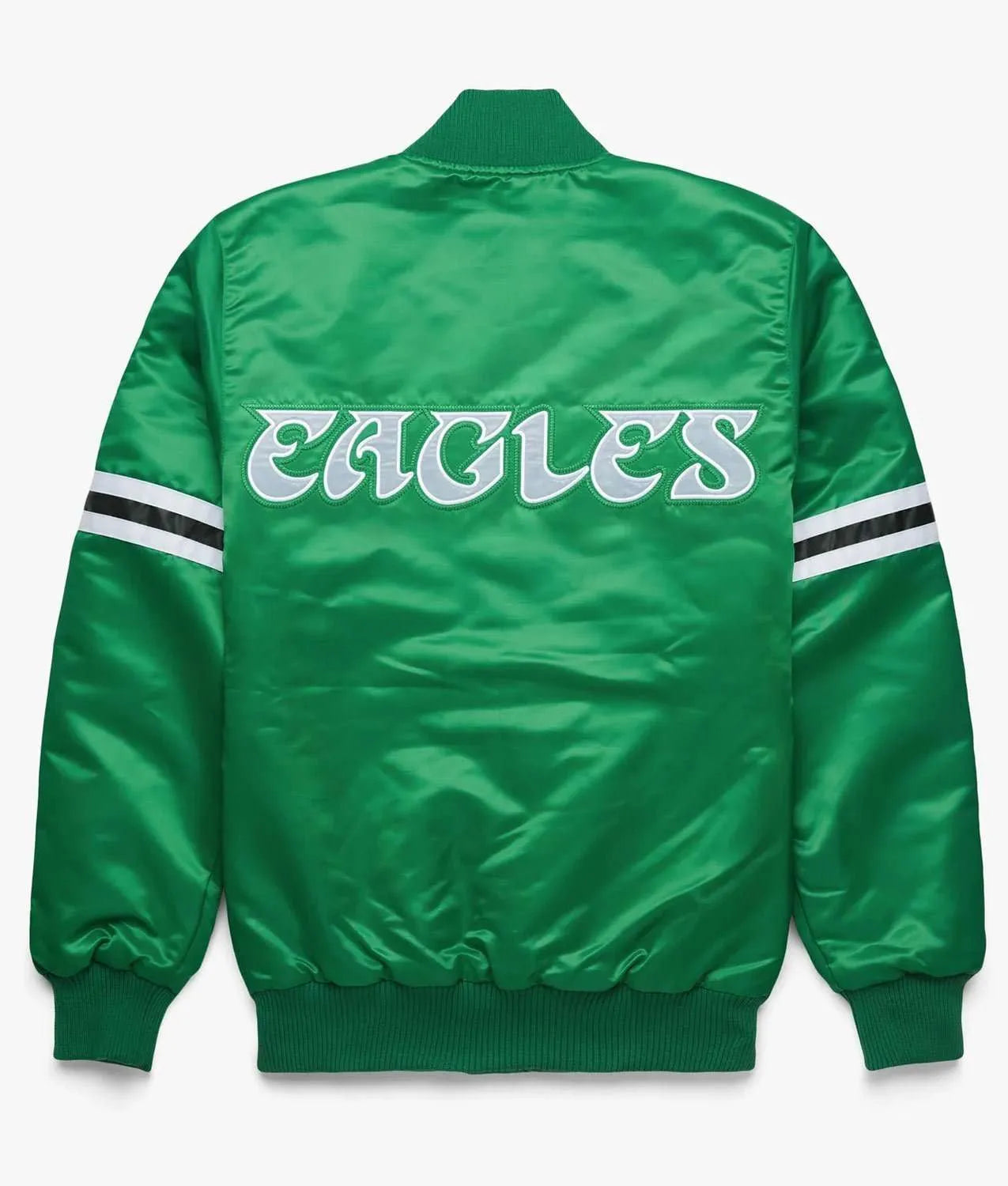 philadelphia-eagles-green-satin-jacket