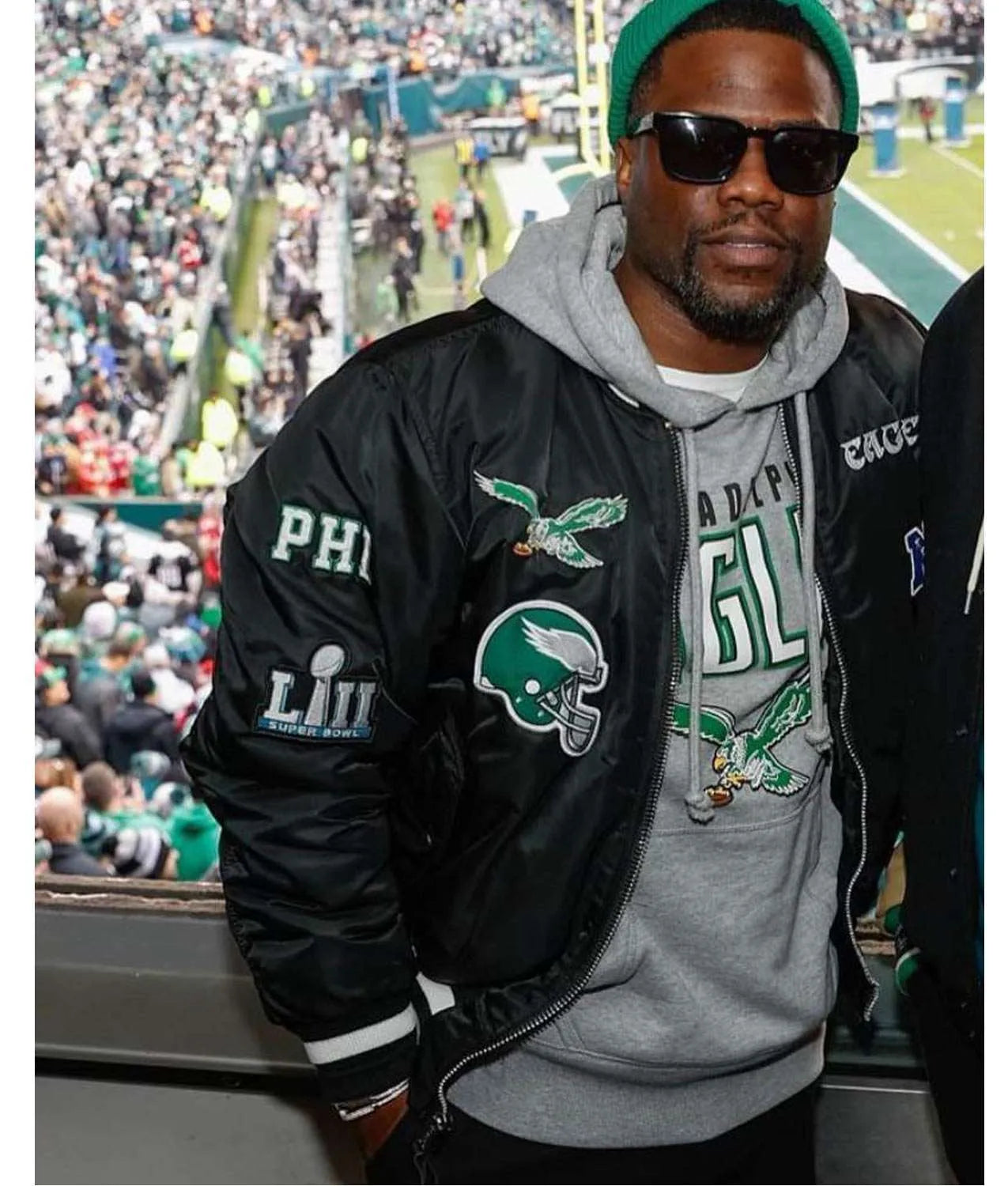 philadelphia-eagles-kevin-hart-satin-jacket