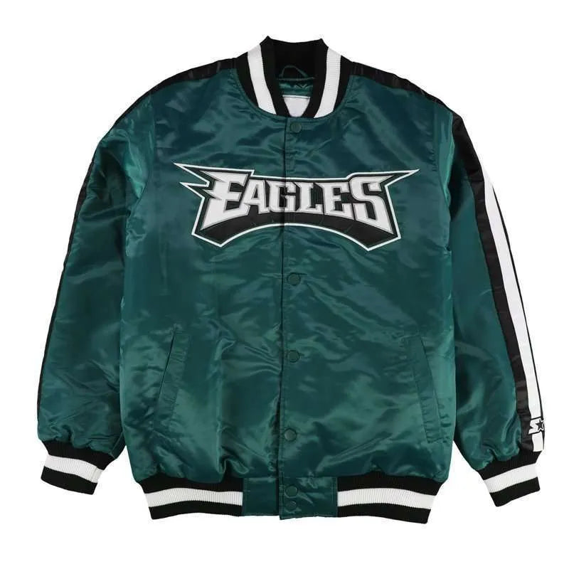 philadelphia-eagles-o-line-green-satin-jacket