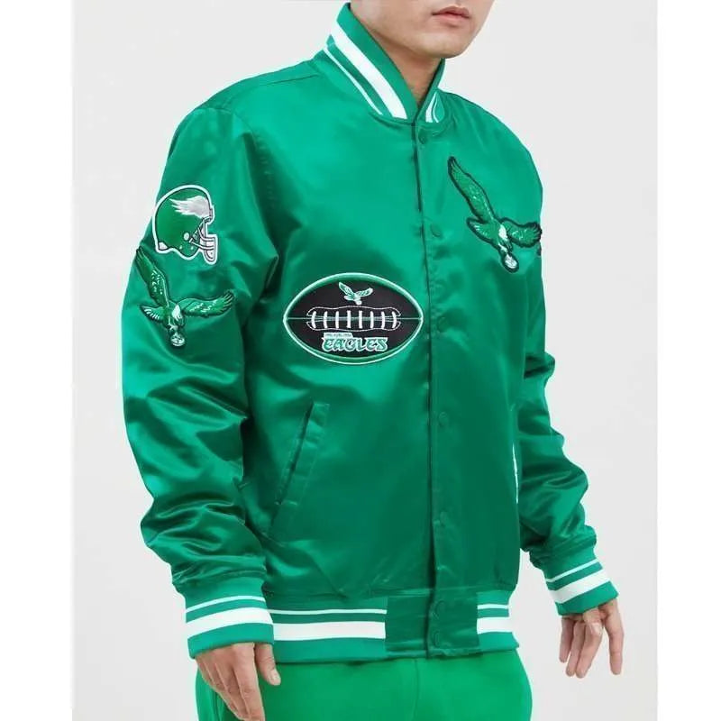 philadelphia-eagles-old-english-classic-rib-satin-jacket