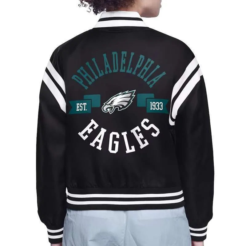 philadelphia-eagles-printed-logo-varsity-satin-jacket