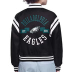 philadelphia-eagles-printed-logo-varsity-satin-jacket