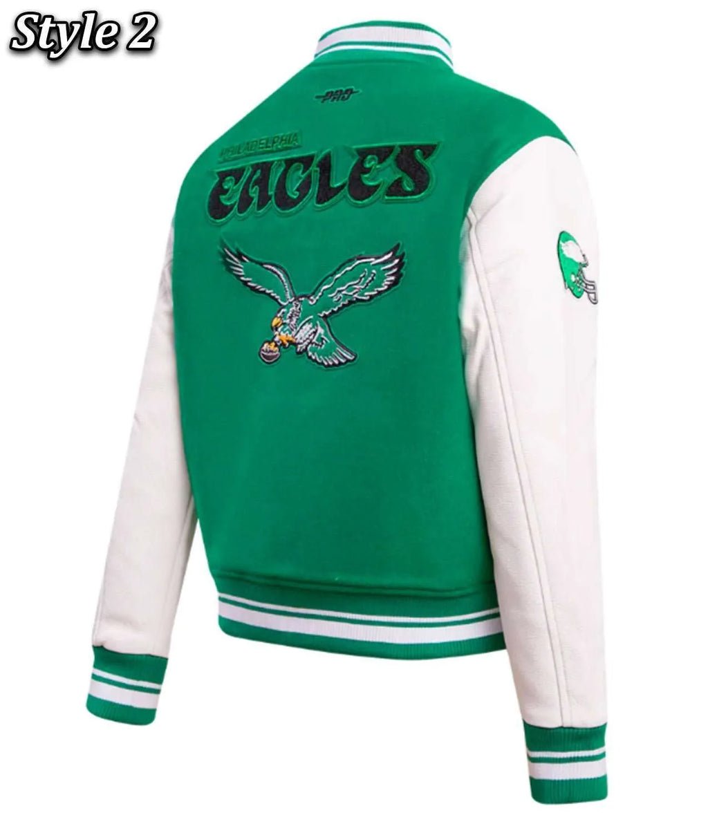 philadelphia-eagles-retro-classic-cream-green-jacket