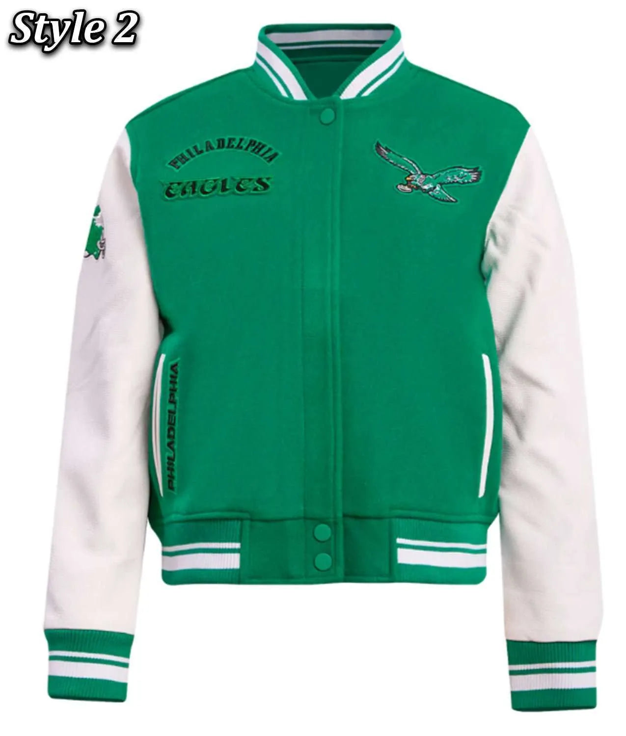 philadelphia-eagles-retro-classic-cream-green-letterman-jacket