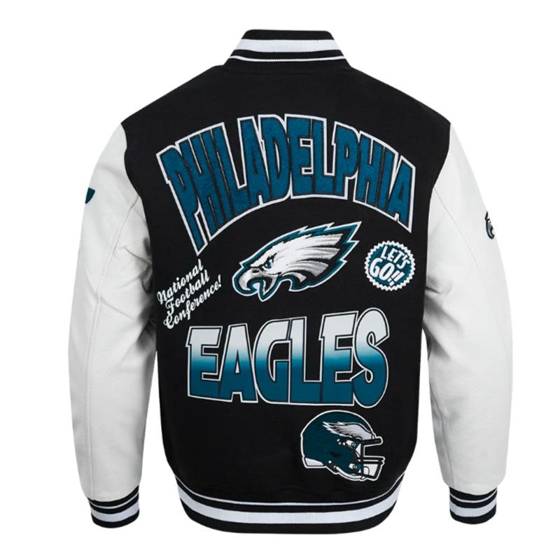 philadelphia-eagles-turn-it-up-black-and-white-varsity-jacket