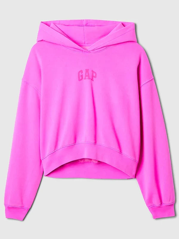 pink gap hoodie