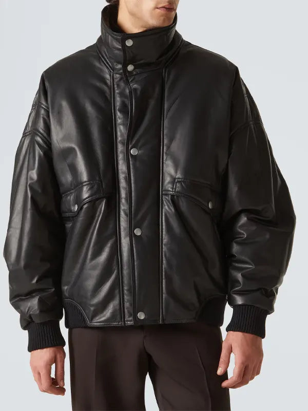 Prada Leather Jacket Mens