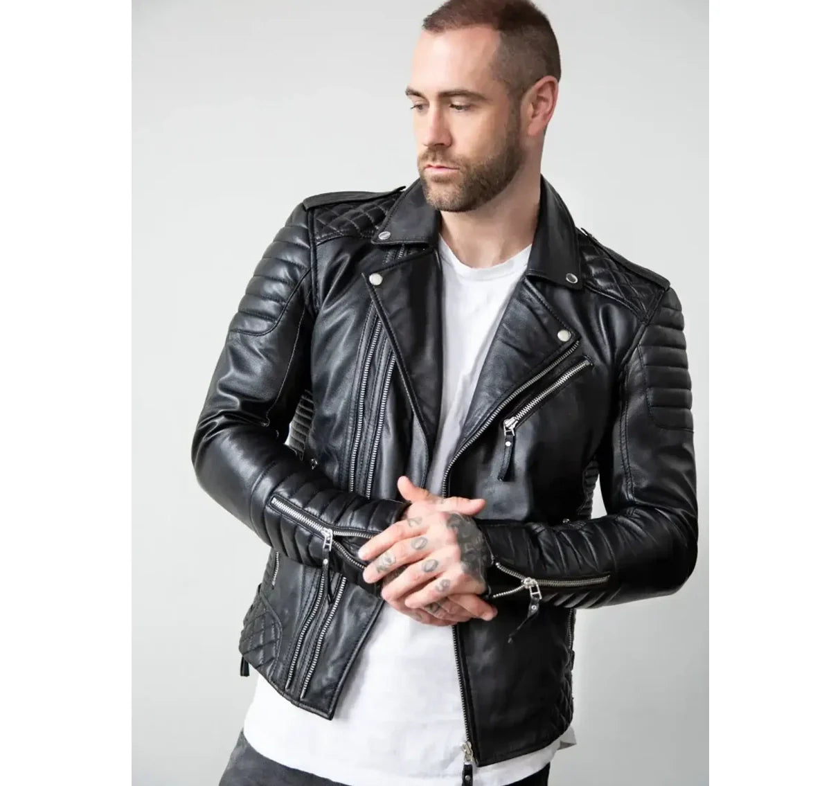 quilted-black-leather-jacket-for-sale