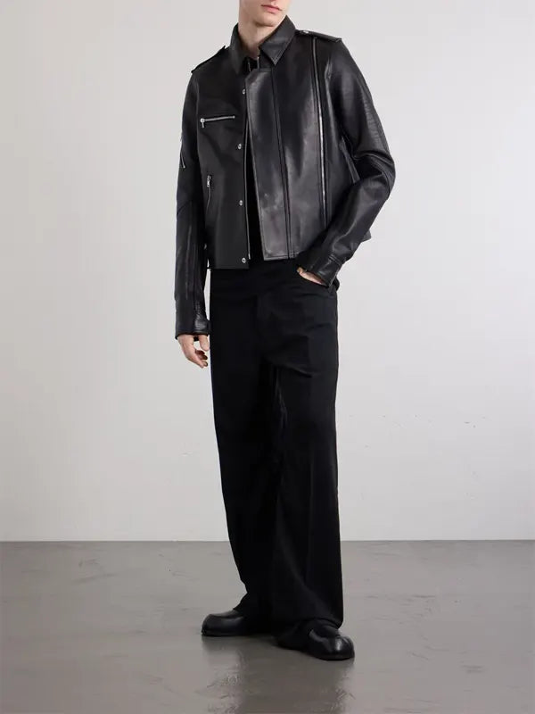 Rick Owens Jacket Leather