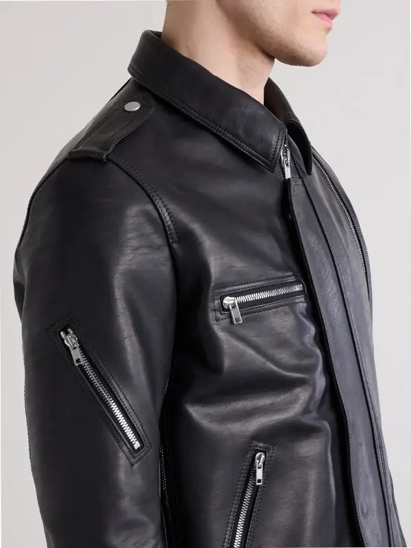 Rick Owens Jacket Leather
