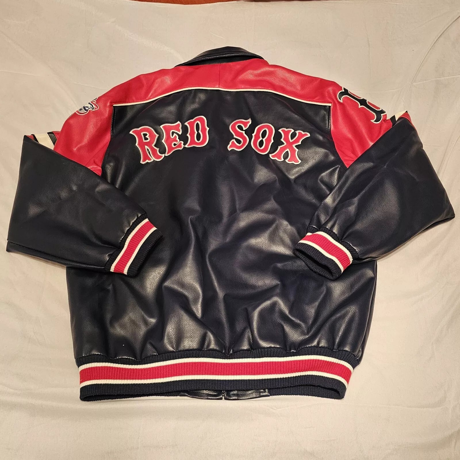 Boston Red Sox Leather Jacket For Sale