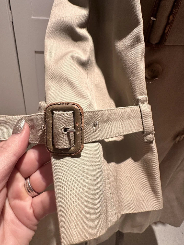 Vintage Bucoat Womens Ebayrberry Trench