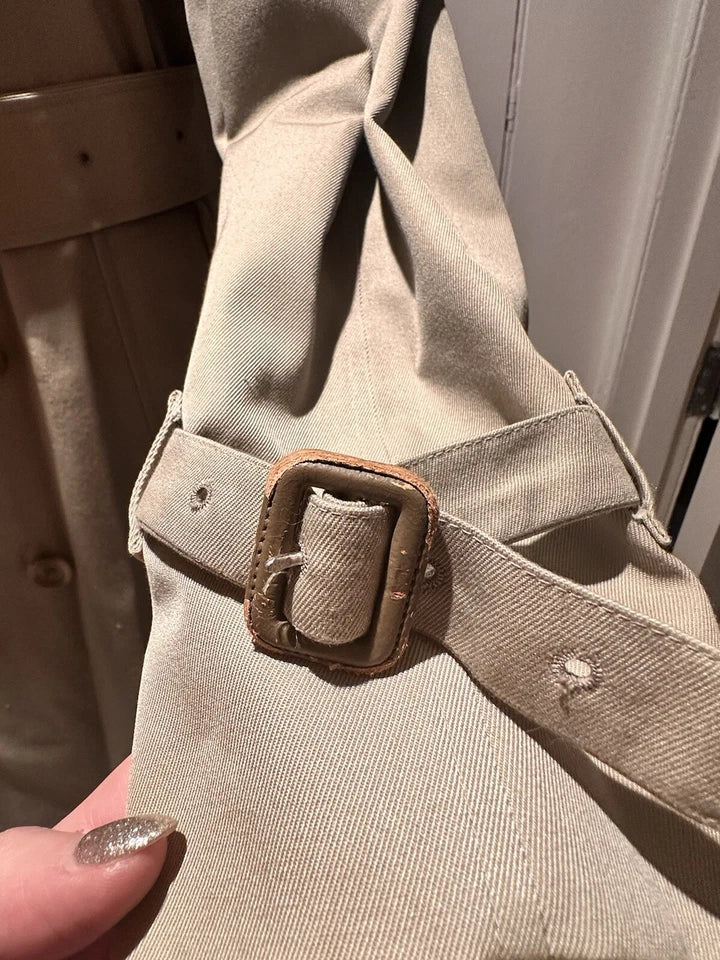 Vintage Bucoat Womens Ebayrberry Trench
