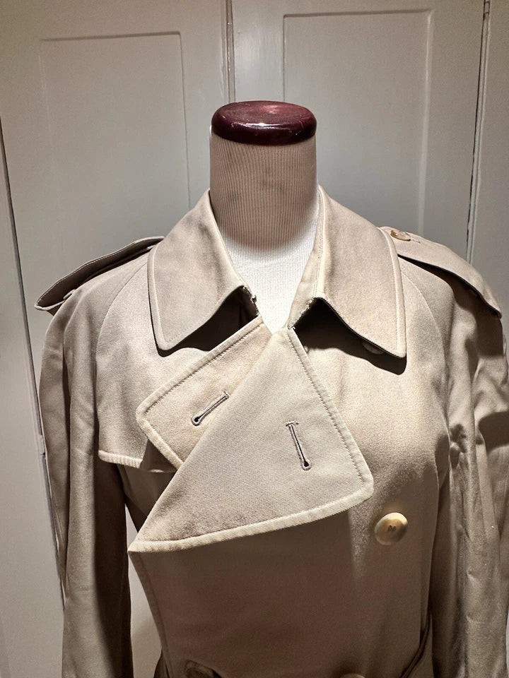 Vintage Bucoat Womens Ebayrberry Trench