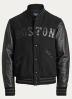 Polo Ralph Lauren Boston Red Sox MLB Black Bomber Jacket