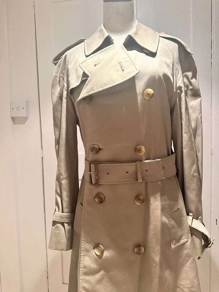 Vintage Bucoat Womens Ebayrberry Trench