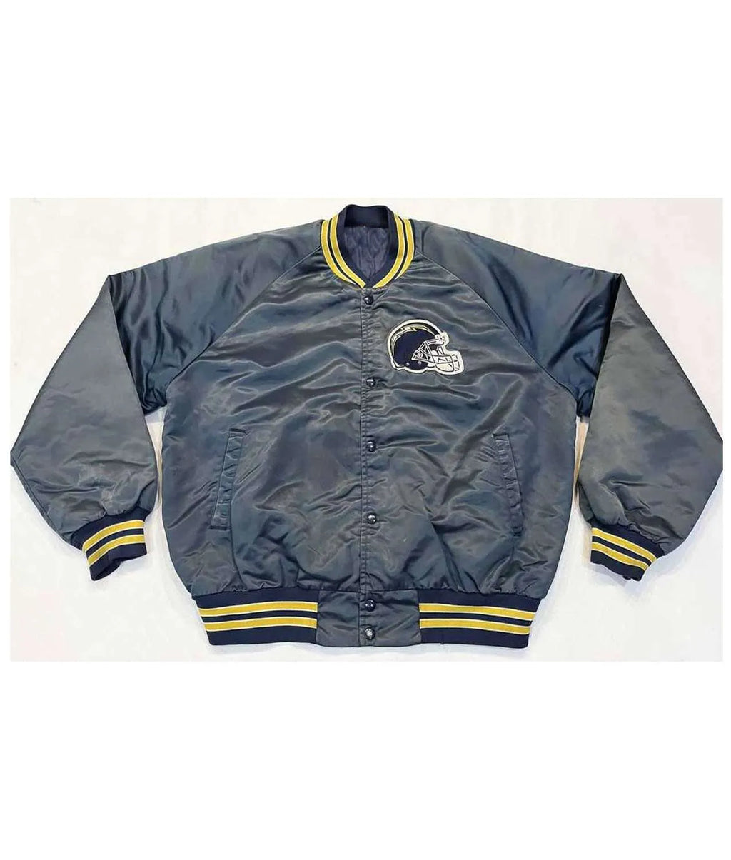 80’s San Diego Chargers Navy Bomber Jacket