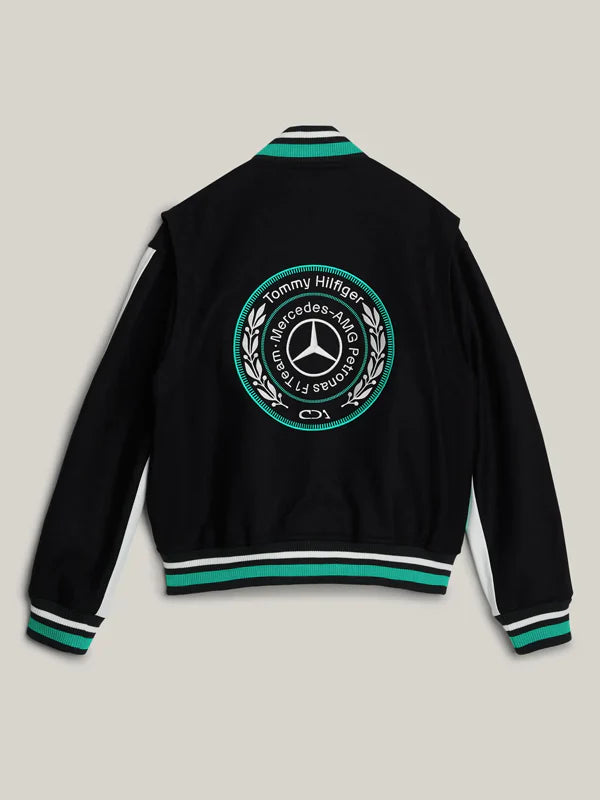 Tommy x Mercedes F1 Varsity Jacket