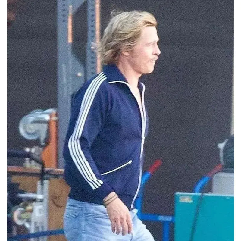 Brad Pitt The Adventures of Cliff Booth Track Jacket