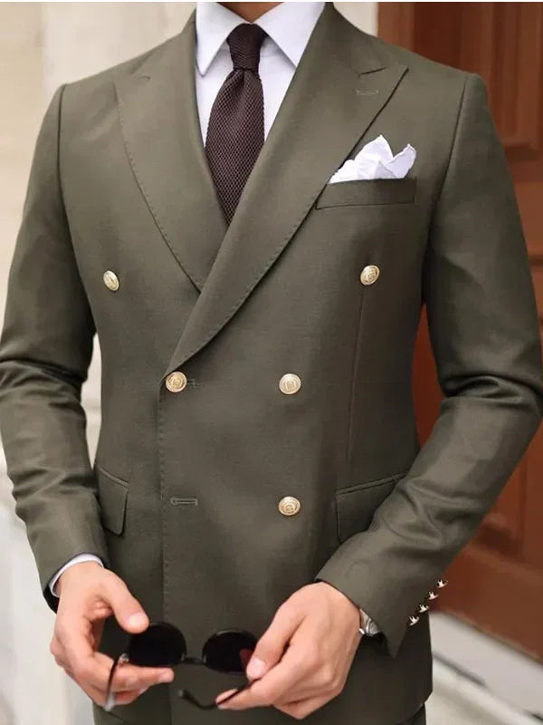 two-piece-military-green-suit