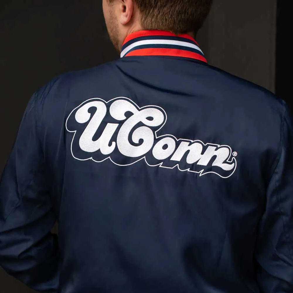 University of Connecticut Script Bomber Jacket