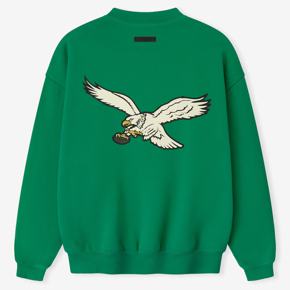 Philadelphia Eagles Fear Of God X Nfl Kelly Green Sweatshirt - Printed