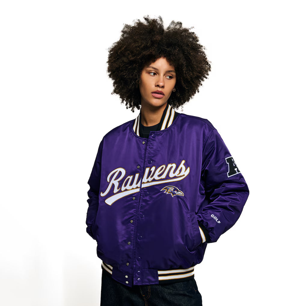 Golf Wang 2025 Baltimore Ravens Letterman Jacket