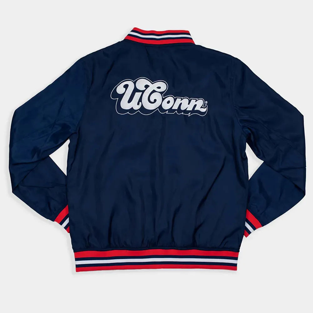 University of Connecticut Script Bomber Jacket