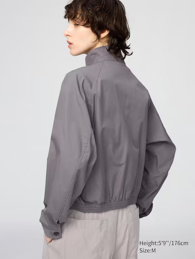 Grey Blouson Jacket Uniqlo