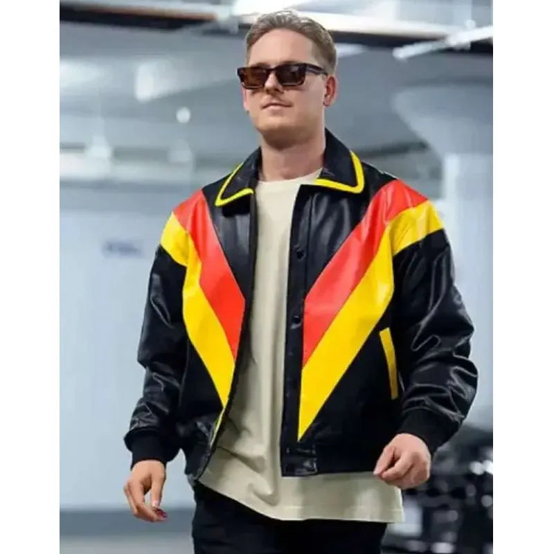 Vancouver Canucks Kevin Lankinen Leather Jacket