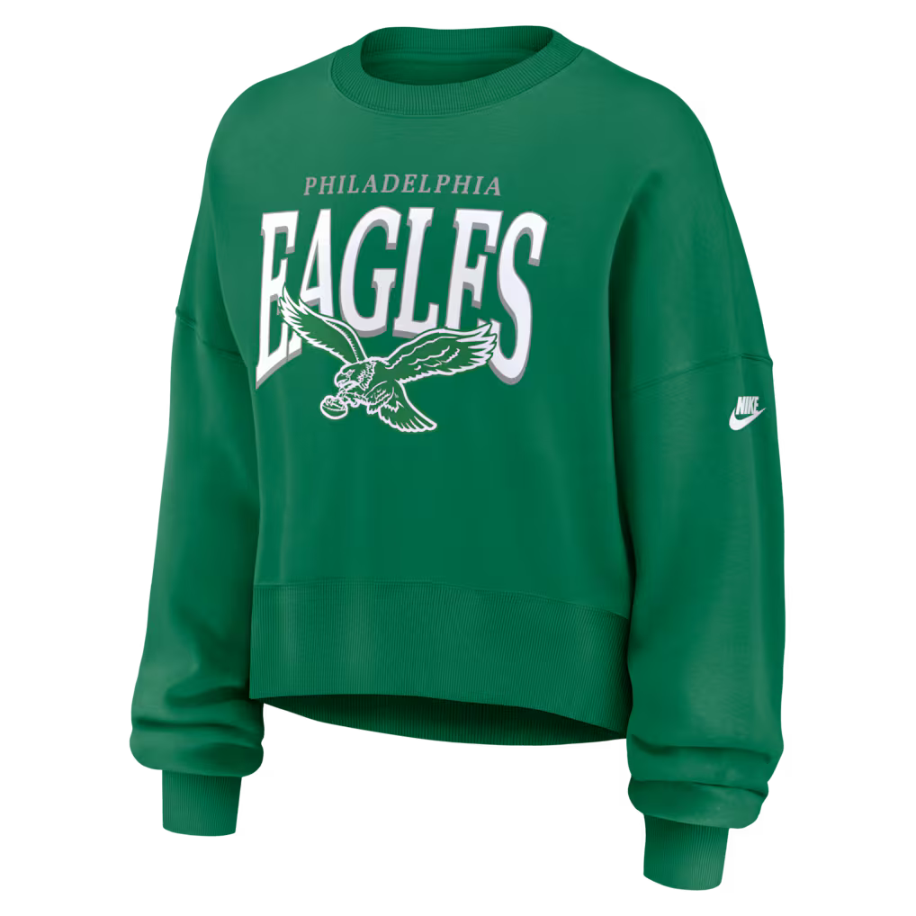 Philadelphia Eagles Fear Of God X Nfl Kelly Green Sweatshirt - Printed