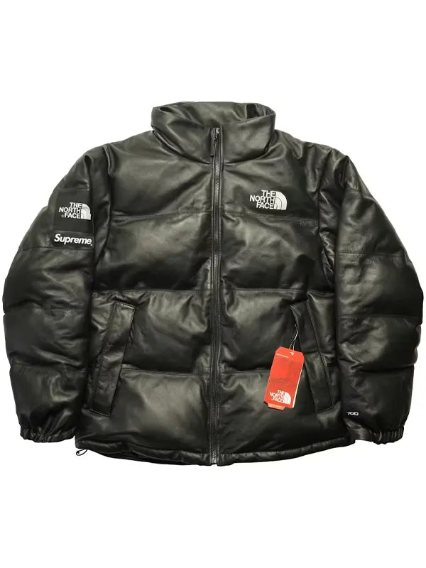 Yellow North Face Supreme Jacket