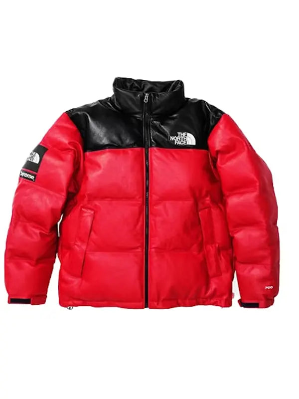 Yellow North Face Supreme Jacket