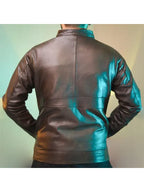 Ykk Leather Jacket
