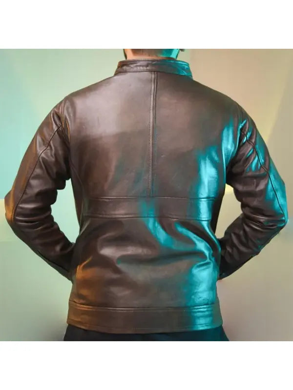 Ykk Leather Jacket