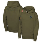 Youth Nike Olive Philadelphia Eagles 2025 Salute to Service