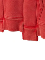 GV Gallery Raspberry Hills Red Spliced Hoodie For Sale
