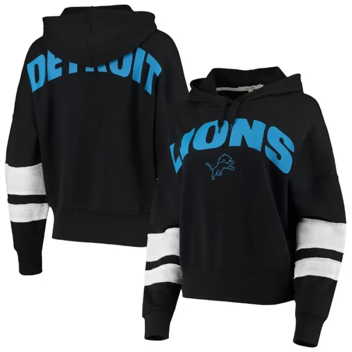 Black Detroit Lions Hoodie