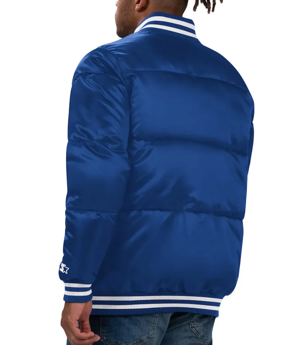 Buffalo Bills Royal Bubble Puffer Jacket For Sale