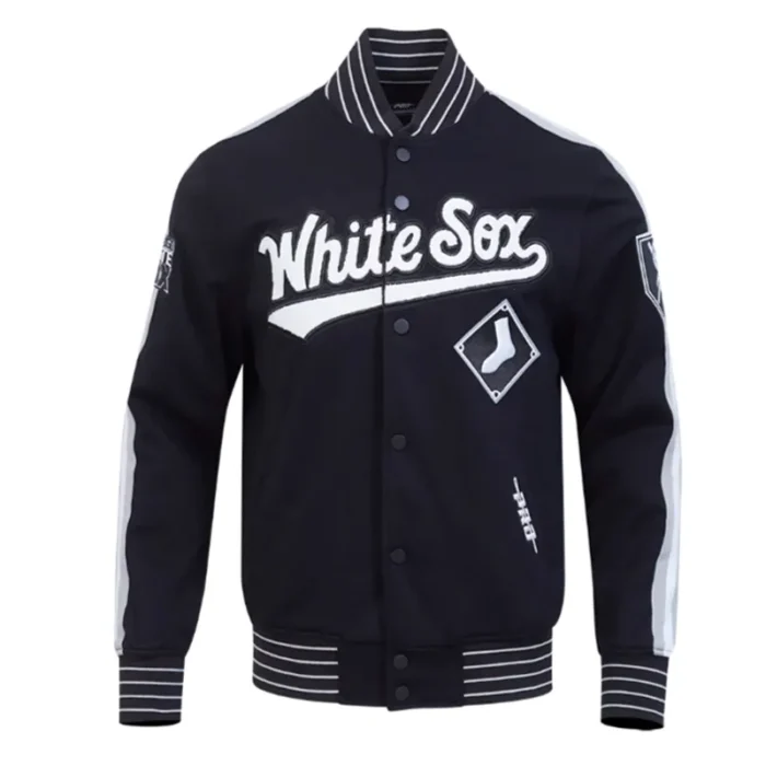 Chicago White Sox Current Logo Game Day Green Black Jacket