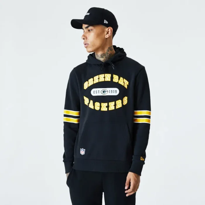 Green Bay Packers Black Hoodie